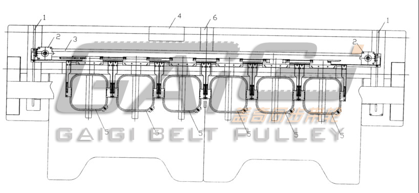 ���м���Ͳʽ�廨������ʾ��ͼ