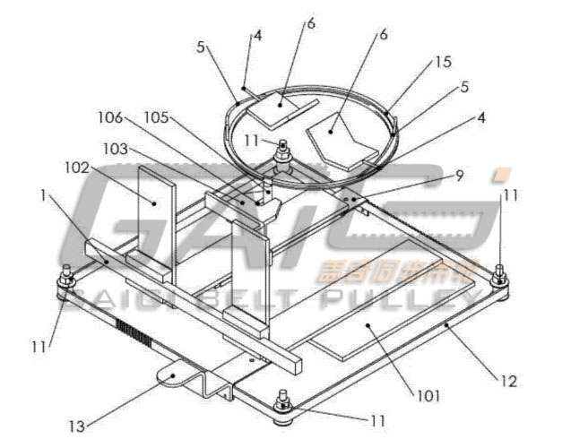 手动医用 X 射线限束器的叶片运动装置