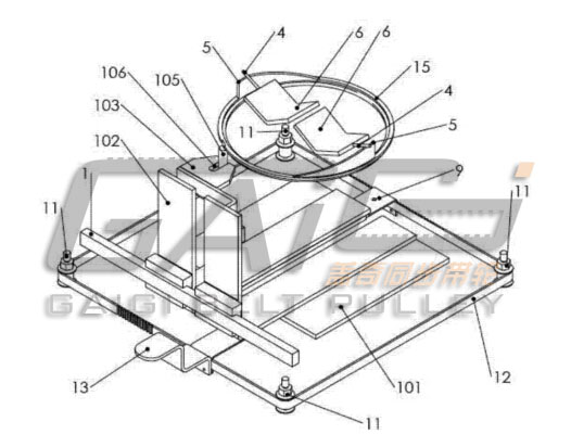 手动医用 X 射线限束器的叶片运动装置